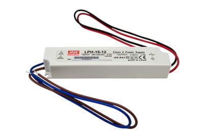 LED VOEDING MEANWELL 24V 18W 0.75A IP67