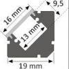 tekening led profiel led line alu 45