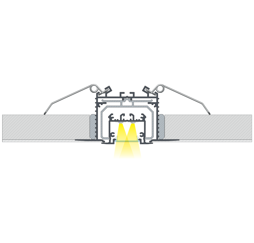 Eindresultaat inTALIA montage met connector