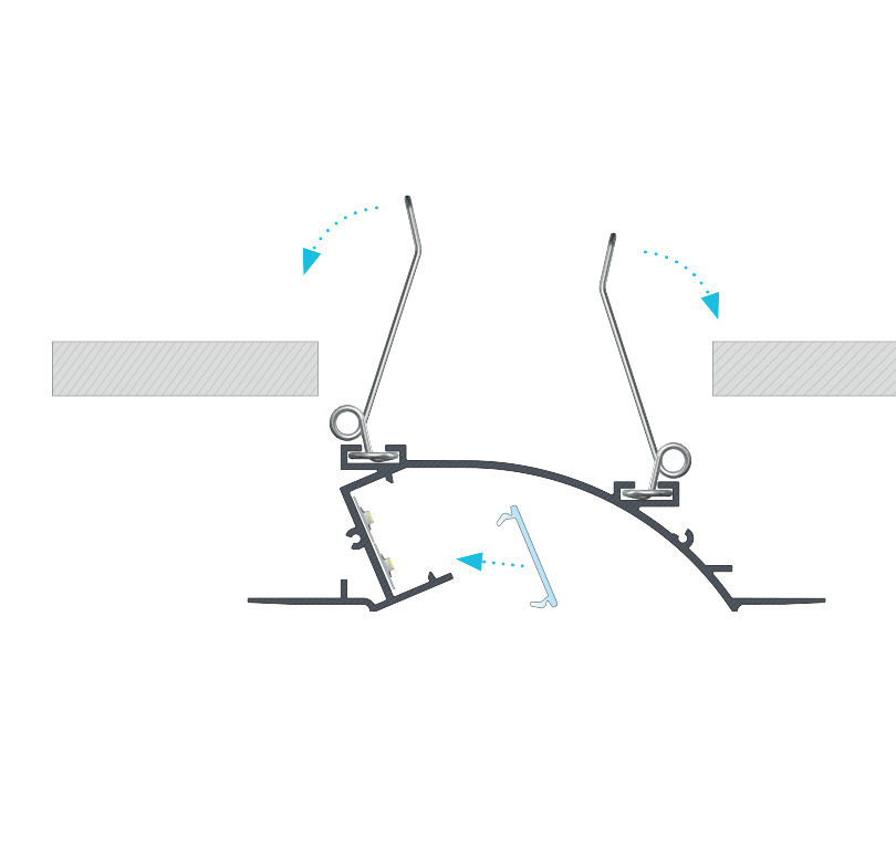 Spring Mounting for PERO Profile