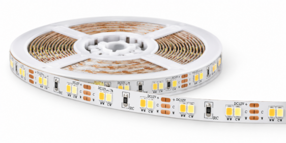 Kleurtemperatuur instelbare LED STRIP 120 LEDSmeter, 14,4Wmeter, 1560 lmmeter